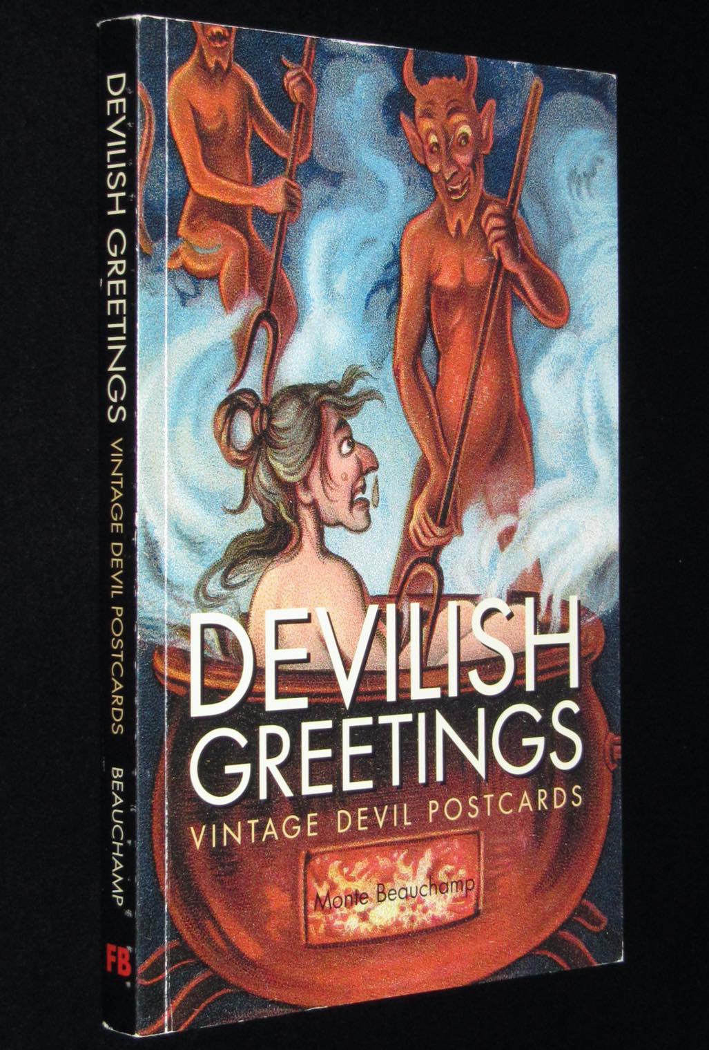 DEVILISH GREETINGS 悪魔のヴィンテージポストカード - 芸術写真