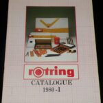 <span class="title">「rotring ロットリング カタログ 1980-I」</span>