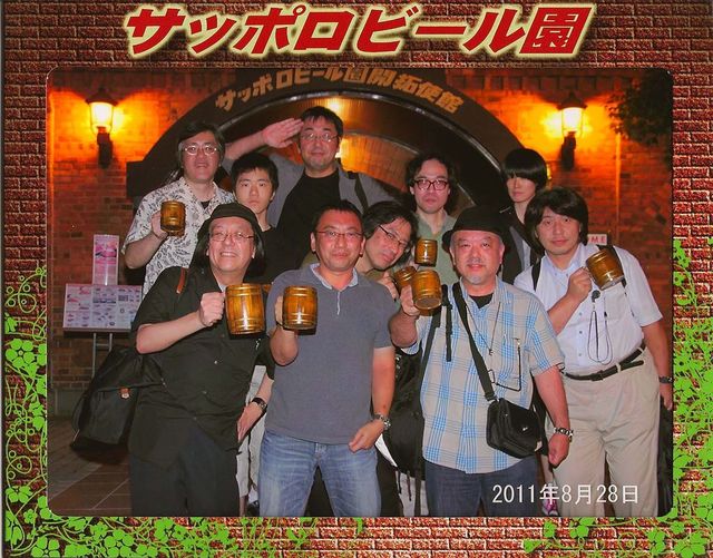 2011年　と学会札幌講演会のイベント後の打ち上げ