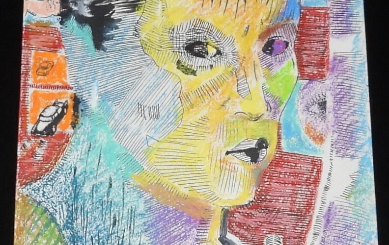 「【原画】鈴木翁二　窓」