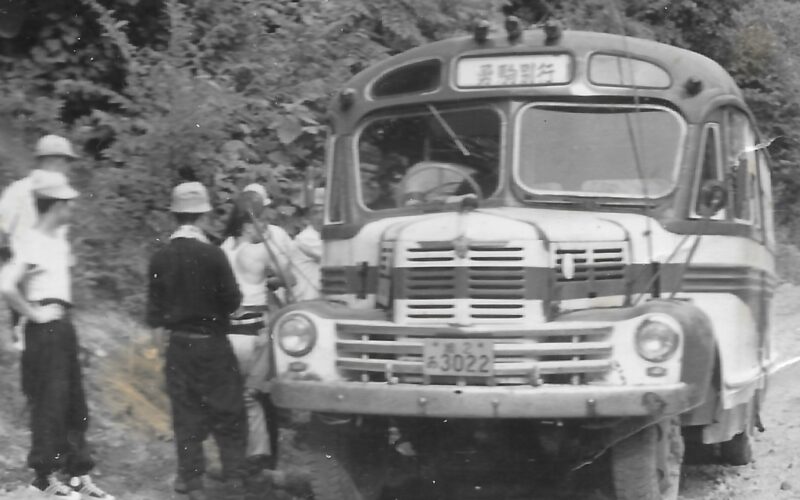 昭和33年　大雪山登山バス