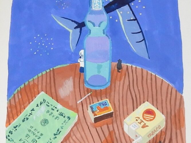 「【原画】鈴木翁二　回帰線」