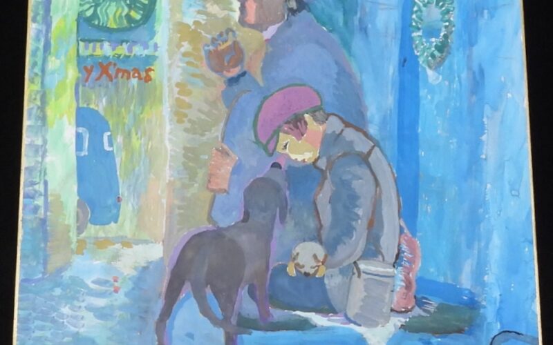 「【直筆色紙】鈴木翁二　メリークリスマス　2025年」