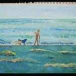 <span class="title">「【原画】鈴木翁二　海／初恋的隊道 下書」</span>