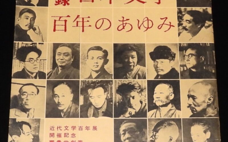 「【図録】日本文学 百年のあゆみ　昭和43年」