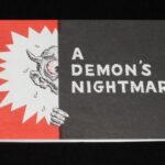<span class="title">「【洋書豆本】A DEMON’S NIGHTMARE　Jack T. Chick　(C)1972」</span>